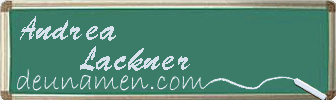 Andrea Lackner Visitenkarte